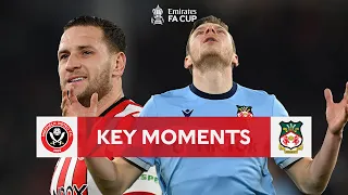 Sheffield United v Wrexham | Key Moments | Fourth Round Replay | Emirates FA Cup 22-23