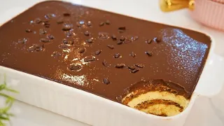 NO BAKE Boston Cream Dessert