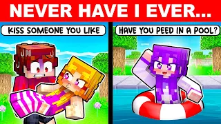 I Played Never Have I Ever With MY CRAZY FAN GIRLS... (Minecraft)