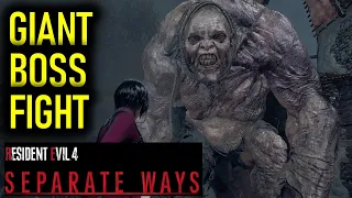 Giant Boss Fight | Separate Ways: Chapter 3 | Resident Evil 4 DLC (RE4)