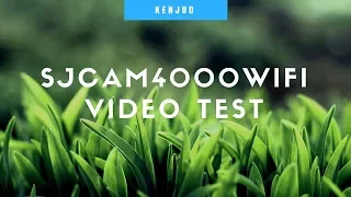 SJCAM 4000 WIFI VIDEO TEST (1080P 30FPS, 720P 60 FPS)