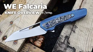 WE Falcaria Folding Knife 5-Minute Review | Jimping with Jacrispy