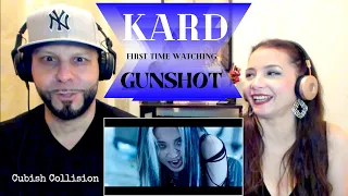 KARD! American Brother and Sister react to GUNSHOT!