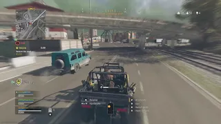 Call of Duty Warzone, Epic car chase!