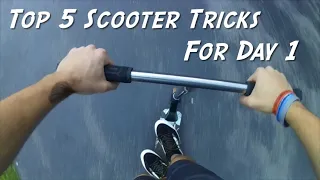 5 EASY Scooter Tricks For Beginners