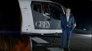 Christian lleva en Helicóptero a Anastasia | Fifty Shades of Grey | Español Latino