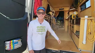 Sprinter Van Transformed: Van Tour of a Beautiful Tiny Home for Working Van Life!