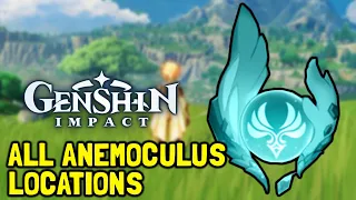 Genshin Impact All Anemoculus Locations