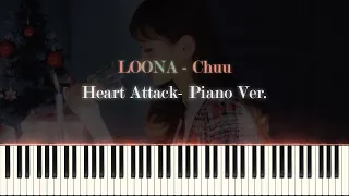 LOONA [Chuu] (이달의 소녀 [츄]) - Heart Attack (Piano Ver.)