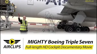 Great Aviator Stories, HUGE jet: Boeing 777-300ER Air Austral Ultimate Cockpit Movie [AirClips]