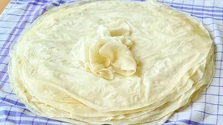 Dough making, How to make yufka?