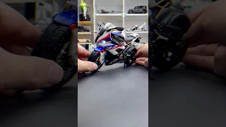 Unboxing of new BMW S1000RR diecast model moto #diecast #diecastcollection