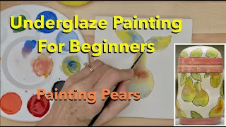 How To Paint Pottery With Underglazes - An Easy Project for Beginners!