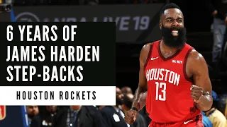James Harden | Over 90 Minutes of Harden Step-Backs | Houston Rockets