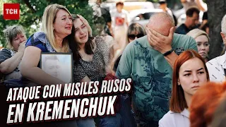 😱😱 Ataque con misiles rusos en Kremenchuk | Російська ракетна атака по Кременчуку