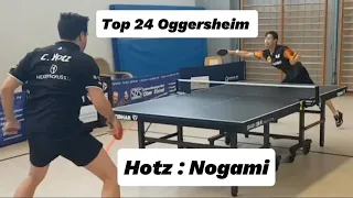 Top 24 Masters | Schön Gefühlvolles Blockspiel👌M.Nogami(2142TTR) : C.Hotz(2121TTR)
