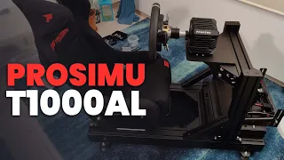 Prosimu T1000AL Sim-Racing Rig Übersicht, Aufbau, Lieferumfang, Modifikationen und Tipps und Tricks.