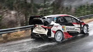 Toyota Yaris WRC -Rallye Monte-Carlo 2019 Tests - Kris Meeke/Sebastian Marshall - Day 2 (HD)