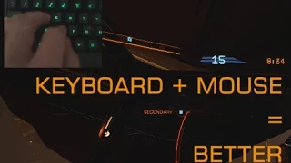 Keyboard+Mouse is better for Elite: Dangerous