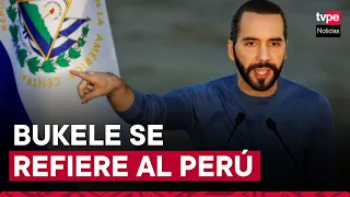 Presidente de El Salvador pregunta: “¿Plan Bukele en el Perú?”