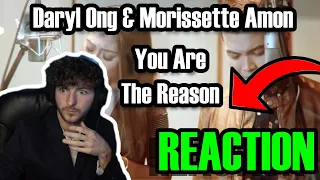 Emotional Reaction to You Are The Reason -Cover by Daryl Ong & Morissette Amon