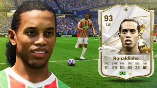 93 Icon SBC Ronaldinho.. I LOVE this card.. But is he WORTH IT?