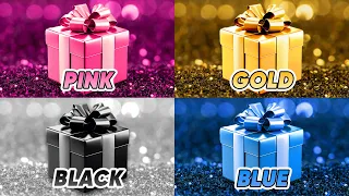 Choose Your Gift...! Pink, Gold, Black or Blue 💗⭐️🖤💙 How Lucky Are You? 😱 Quiz Shiba