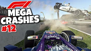 F1 MEGA CRASHES #12