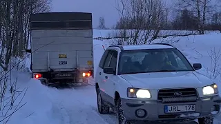 Subaru forester snow winter rescue