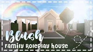 Minami Oroi Bloxburg Speedbuild and Tour Budget Light Blush Family Roleplay House