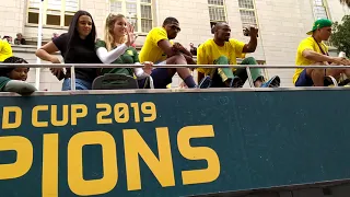 Springbok trophy tour Cape Town 2019