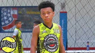 Kayden Lamebull-Ingram HAS CRAZY VISION 2017 EBC Jr All American Camp