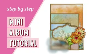 How to Make a Mini Album with the Heartfelt Creations Sea Breeze Collection
