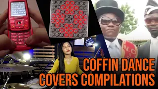 Coffin Dance Covers Compilation | Guitar, Piano, Drums and SAMSUNG PHONE