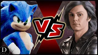Sonic (2020) VS Quicksilver (FOX) | BATTLE ARENA