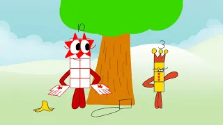 A Reanimated scene from the Numberblocks episode “Thirteen”