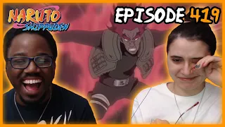 THE 8TH GATE!!! | Naruto Shippuden Episode 419 Reaction