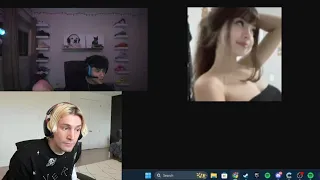 xQc reacts to StableRonaldo realizing his Mod is a Girl