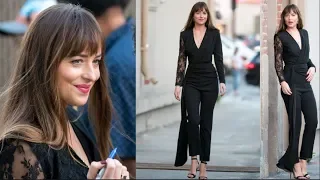 Dakota Johnson New Look Today 2018 || DJ Beautiful Look 😱😱