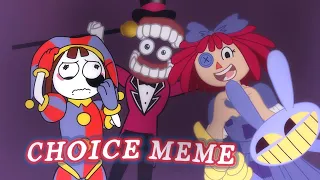 ‼️CHOICE ANIMATION MEME ‼️ | The Amazing Digital Circus 🎪 | ⚠️ TW | iancydraws |