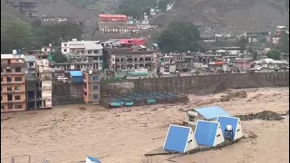 Kalam Flood in City | Flood Latest Update In Kalam Valley | Flood in Swat Valley | Sherin Zada