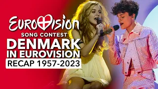 🇩🇰 Denmark in Eurovision Song Contest (1957 - 2023 | RECAP Danmark ved Eurovision)