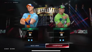 WWE 2K24 John Cena vs John Cena 20