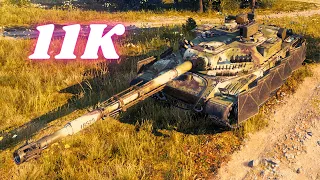 With good tactics to victory Object 452K  11K Damage  World of Tanks Replays