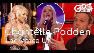 The Voice UK -Chantelle Padden - sings - Jealous of the Angels