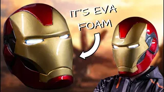 Make Your Own IRON MAN MK85 Helmet Out Of EVA Foam | With Templates