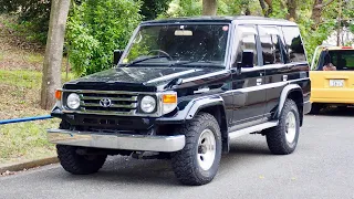 1993 Toyota Land Cruiser 70 Series LWB HZJ77 (USA Import) Japan Auction Purchase Review