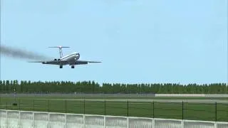 Landing! Aeroflot IL-62M(FS2004)