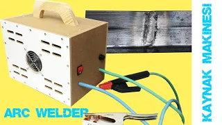 Homemade Welding Machine / DIY Arc Welding Machine