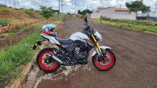 Dr160 da Suzuki Haojue. (você tem dúvida sobre a moto? Assista esse vídeo)